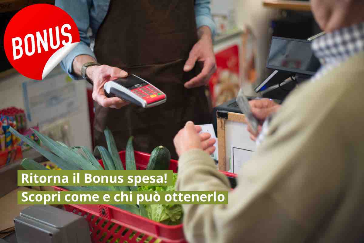 Ritorna il bonus spesa