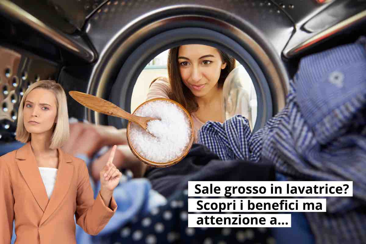 Sale e bucato